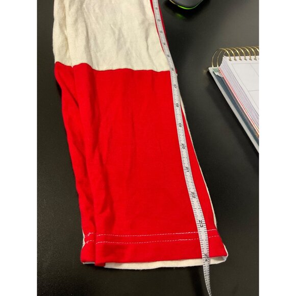 *Tyler McGillivary Emma Top Red & White Checkerboard Knit Size Medium - Picture 9 of 11